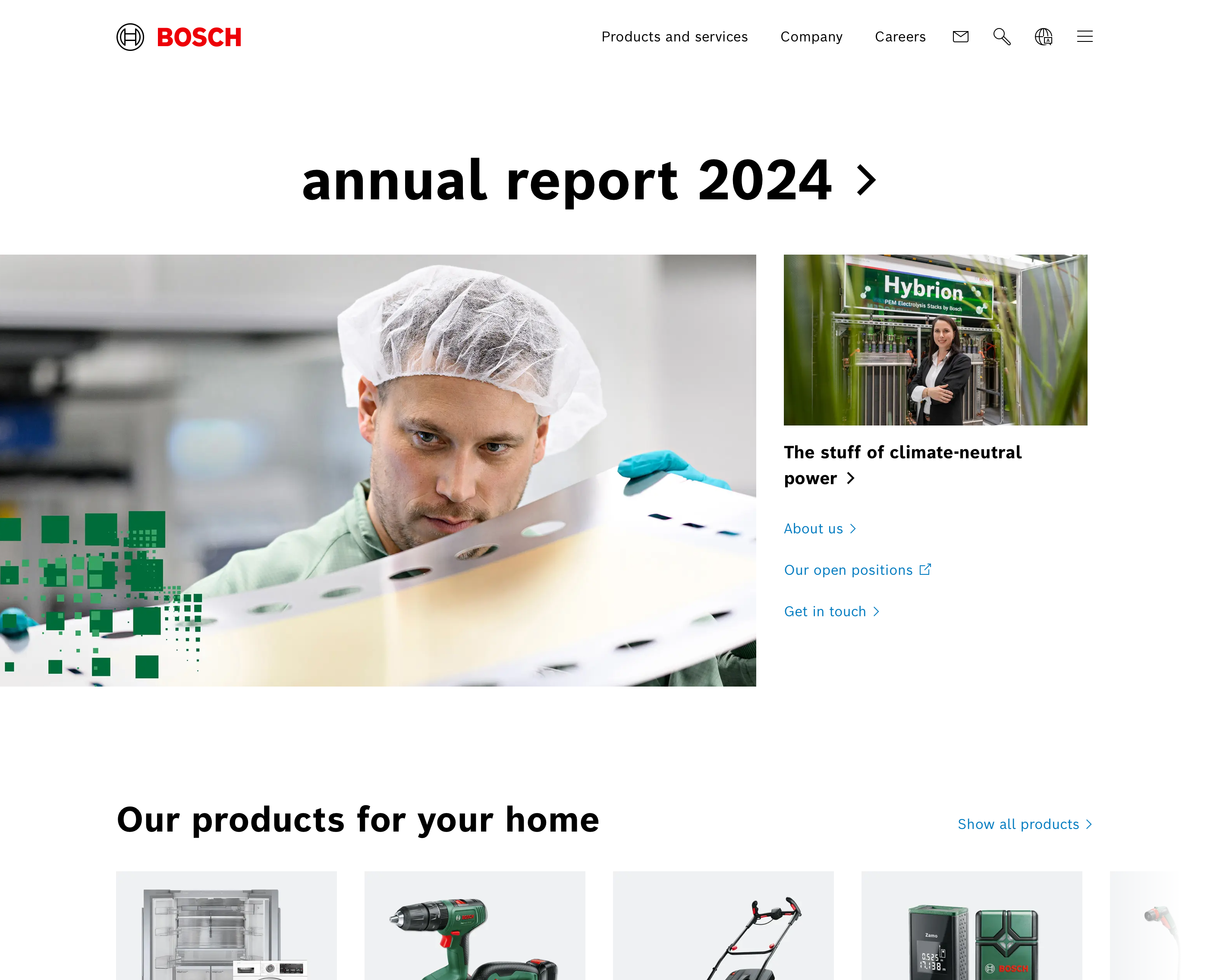 Corporate website project